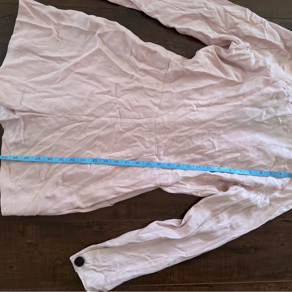 Zara Pink Double-Breasted Blazer Romper Size Small New With Tags - Picture 6 of 15